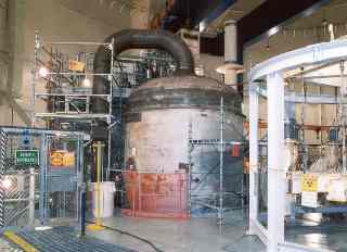 The steam generator in its original state