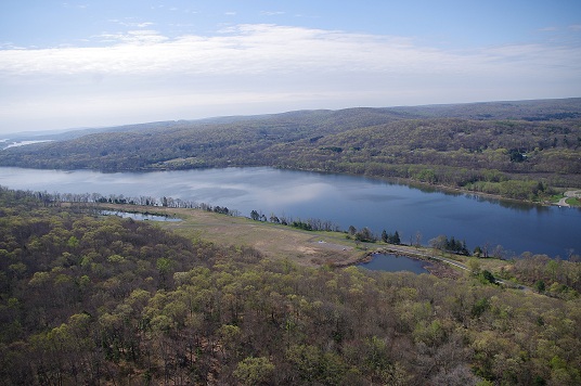 View of the Connecticut River adjacent to the CY site